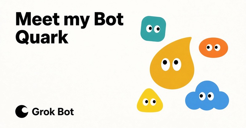 Quark — public Grok Bot template card